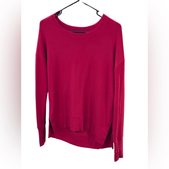 Athleta Dark Red Sweatshirt- XS - Picture 2 of 4
